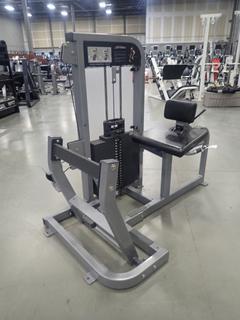 Life Fitness Horizontal Calf Machine. *Note: This Item Is Located At 7103 68AVE NW- Location 2*