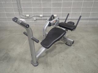 Life Fitness Ab Crunch Bench  *Note: This Item Is Located At 7103 68AVE NW- Location 2*