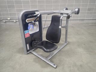 Life Fitness TCSP-0102-103 Shoulder Press Machine. SN 101210103942  *Note: This Item Is Located At 7103 68AVE NW- Location 2*
