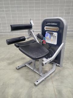Life Fitness TCLC-0102-103 Seated Leg Curl Machine. SN 101219103897. *Note: This Item Is Located At 7103 68AVE NW- Location 2*
