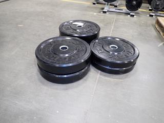 (2) 15kg, (2) 20kg And (2) 25kg York Weight Plates *Note: This Item Is Located At 7103 68AVE NW- Location 2*