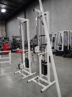 Pulse Fitness P419 Cable Cross-Over Machine. SN 005501  *Note: This Item Is Located At 7103 68AVE NW- Location 2*