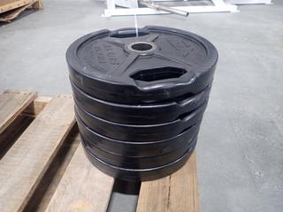 Qty Of (6) IGX 35lb Weight Plates