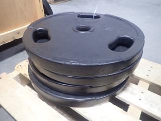 Qty Of (4) GP 45lb Weight Plates