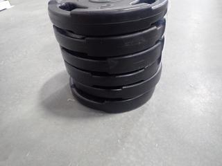 Qty Of (6) GP 10lb Weight Plates