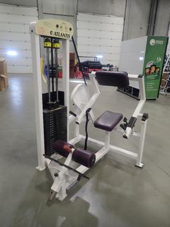 Atlantis D-134 Back Extension Machine. SN 17704 *Note: This Item Is Located At 7103 68AVE NW- Location 2*