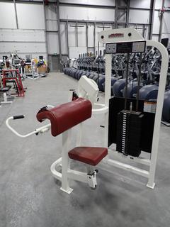 Life Fitness Arm Curl Machine. SN 48111
