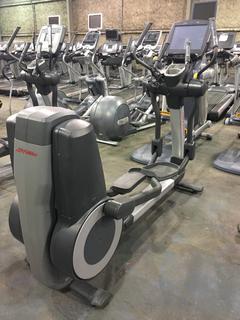 Life Fitness 95X Inspire Elliptical Cross Trainer w/ 7" Touch Screen & Programmable Workouts. S/N XTM 127253.