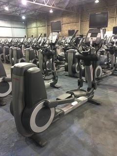 Life Fitness 95X Inspire Elliptical Cross Trainer w/ 7" Touch Screen & Programmable Workouts. S/N XTM105861.