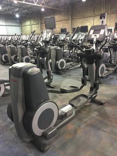 Life Fitness 95X Inspire Elliptical Cross Trainer w/ 7" Touch Screen & Programmable Workouts. S/N XTM105858.