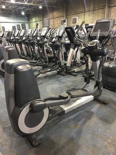 Life Fitness 95X Inspire Elliptical Cross Trainer w/ 7" Touch Screen & Programmable Workouts. S/N XAX101001.