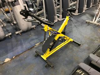 Life Fitness LF 35000-3 LeMond Rev Master Belt Drive Spin Bike. S/N LF05042812170.