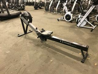 Concept II Indoor Rower. S/N Cannot Verify.