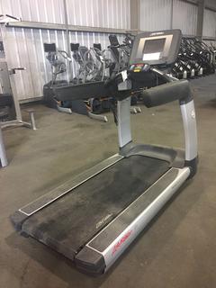 Life Fitness 95T Treadmill, S/N TEU102376.