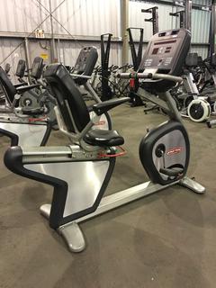 Star Trac 9-8020-MNTPO ERB Recumbent Bike. S/N RBEN0705-C01273.