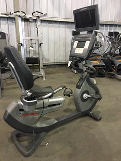 Life Fitness 95R Lifecycle Recumbant Bike, S/N ARL103304.