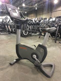 Life Fitness 95C Lifecycle Upright, S/N ALX 103575.