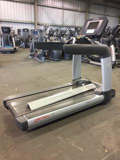 Life Fitness 95T Treadmill, S/N TEU102950.
