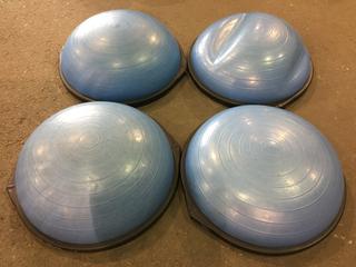 (4) Bosu Balance Trainer.