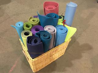 Quantity of Assorted Yoga Mats.