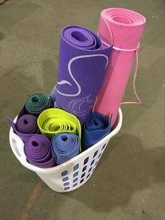 Quantity of Assorted Yoga Mats.