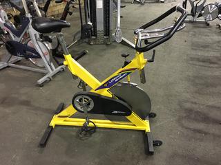 Life Fitness LF 35000-3 LeMond Rev Master Belt Drive Spin Bike. S/N LF05.