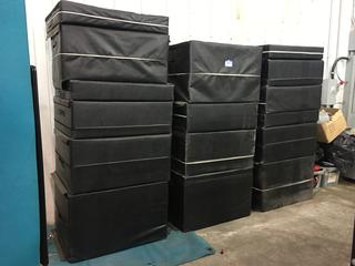 Quantity of Assorted Plyo Boxes.