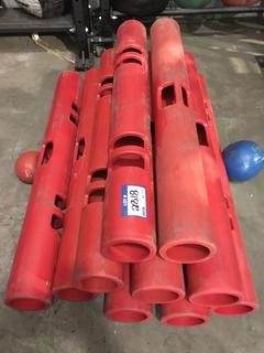 Quantity of Plastic Rollers.