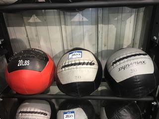 (3) 20lb Medicine Balls.