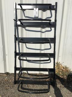 6-Tier Mat/Roller Storage Rack.