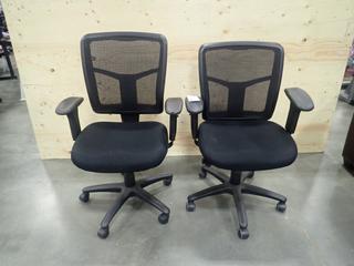 (2) Task Chairs *Note: Damage On (1) Arm, This Item Is Located At 7103 68AVE NW- Location 2*