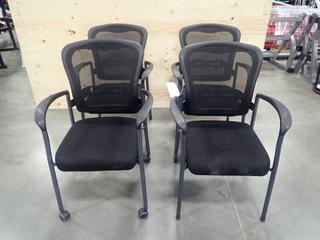 Qty Of (3) Chairs C/w (1) Portable Chair *Note: This Item Is Located At 7103 68AVE NW- Location 2*