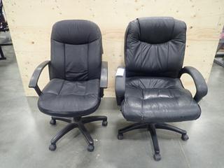 (2) Task Chairs *Note: Damage On Both Chairs, This Item Is Located At 7103 68AVE NW- Location 2*
