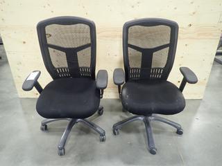 (2) Task Chairs *Note: Some Wear On Seat, This Item Is Located At 7103 68AVE NW- Location 2*