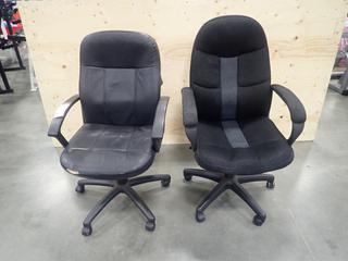 (2) Task Chairs *Note: Damage On Chairs, This Item Is Located At 7103 68AVE NW- Location 2*