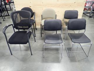 Qty Of (6) Assorted Chairs *Note: This Item Is Located At 7103 68AVE NW- Location 2*
