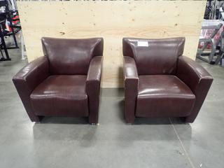 (2) Waiting Room Chairs *Note: This Item Is Located At 7103 68AVE NW- Location 2*