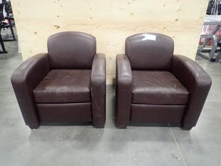 (2) Waiting Room Chairs *Note: This Item Is Located At 7103 68AVE NW- Location 2*