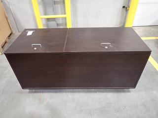 5ft X 3ft X 28in 2-Door Storage Box *Note: This Item Is Located At 7103 68AVE NW- Location 2*