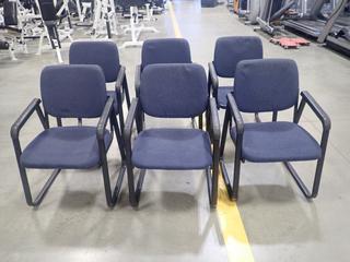 Qty Of (6) Office Chairs *Note: This Item Is Located At 7103 68AVE NW- Location 2*
