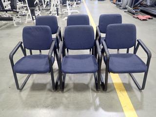 Qty Of (6) Office Chairs *Note: This Item Is Located At 7103 68AVE NW- Location 2*