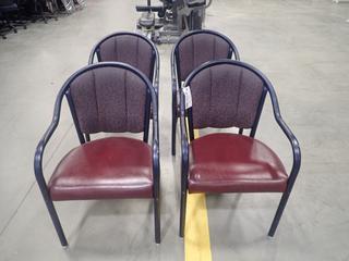 Qty Of (4) Office Chairs *Note: This Item Is Located At 7103 68AVE NW- Location 2*