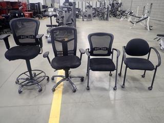 Qty Of (4) Task Chairs *Note: This Item Is Located At 7103 68AVE NW- Location 2*