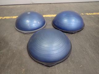 Qty Of (3) Bosu Balance Trainers *Note: This Item Is Located At 7103 68AVE NW- Location 2*