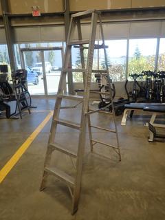 Reynolds 7ft Aluminum Step Ladder *Note: This Item Is Located At 7103 68AVE NW- Location 2*