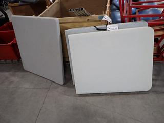 Qty Of (3) Folding Tables