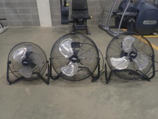 Qty Of (3) 120V Coolworks Fans *Note: This Item Is Located At 7103 68AVE NW- Location 2*
