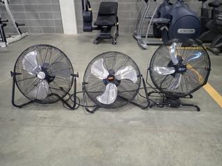 (1) HDX, (1) Commercial Electric And (1) Uline 120V Fans *Note: This Item Is Located At 7103 68AVE NW- Location 2*