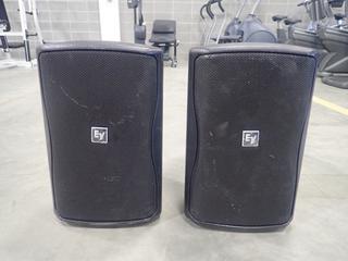 (2) Electro-Voice Wall Mtd 200W 100V Loud Speakers *Note: This Item Is Located At 7103 68AVE NW- Location 2*