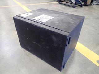 Accessory Enclosure Cabinet C/w Tascam CD-200i CD Player And Power Bar *Note: This Item Is Located At 7103 68AVE NW- Location 2*